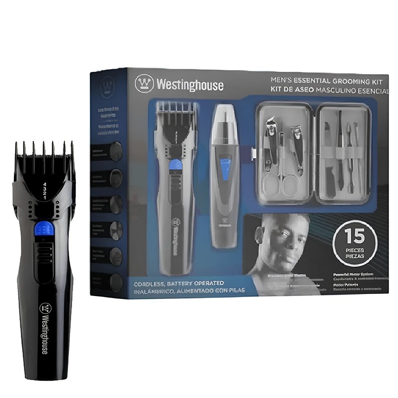 Set Tondeuse 15 Pièces WESTINGHOUSE WH2301 - Noir
