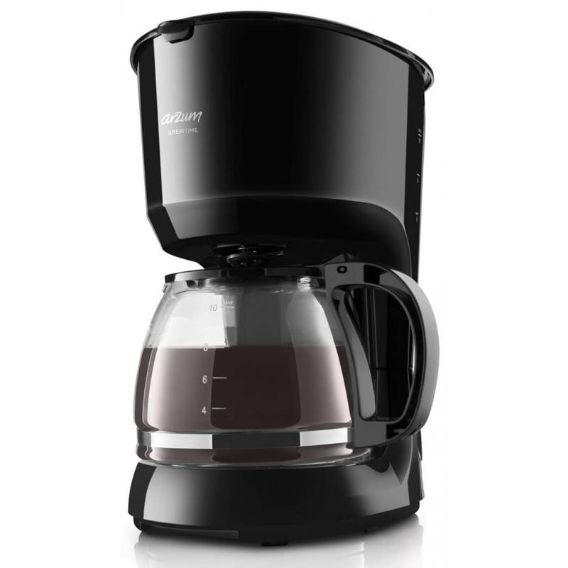 Cafetière ARZUM AR3046 750W 1.25 Litres - Noir